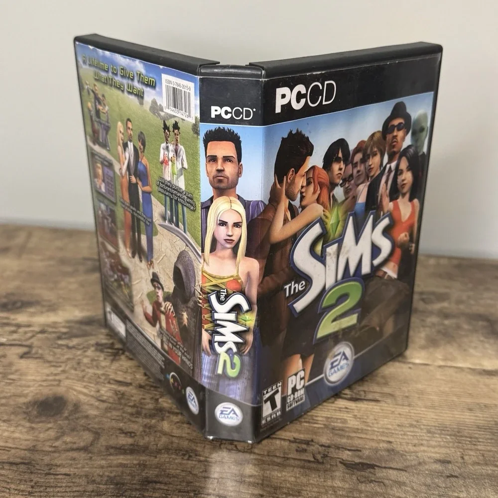 The Sims 2 (PC, 2004) CD-ROM Complete 4-Disc Set